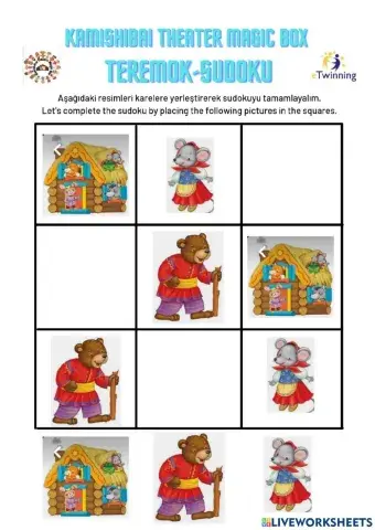 Kamishibai Theater Magic Box-Teremok
