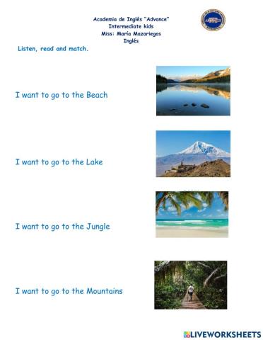 Unit 8, Intermediate 