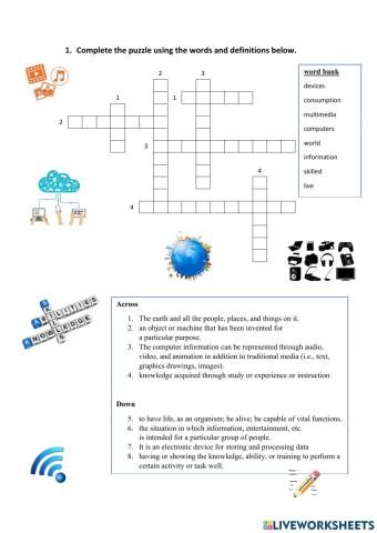 Multimedia vocabualry