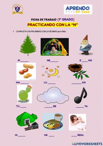 Practicando con la -n-