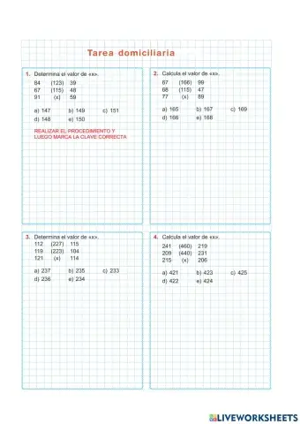 Analogías numéricas