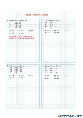 Analogías numéricas