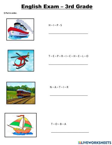 Means of transportation