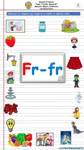 Sílaba fr