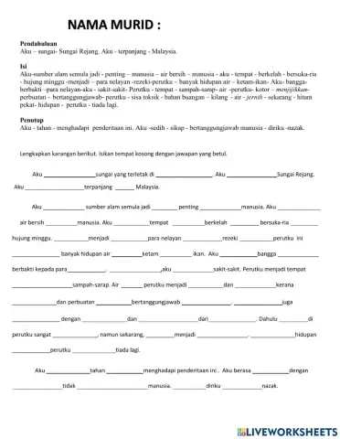 Karangan Pendek Diubahsuai