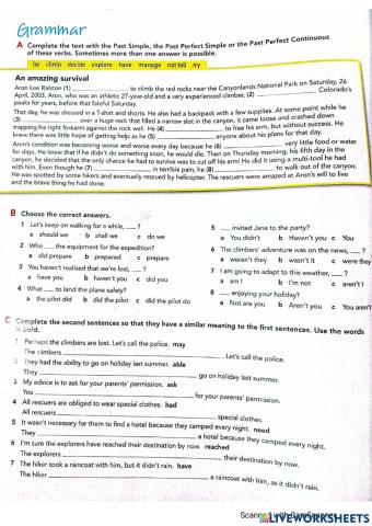 Close Up Chapter 8 Grammar Review 4