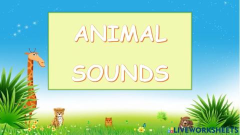 Animal Sound