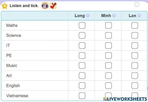 Grade 5 - unit 6 - lesson 1