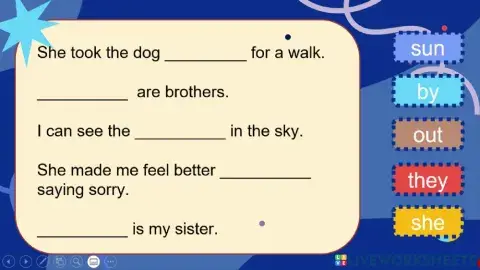 SIght Word Sentences Week 11