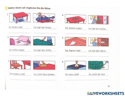 Wechselpräpositionen (1)