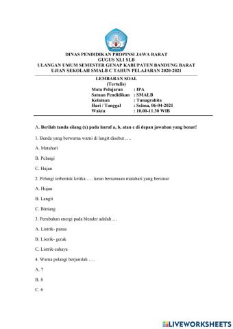 Penilaian Akhir Semester