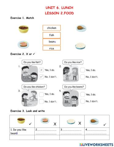 E u starter unit 6 lesson 2