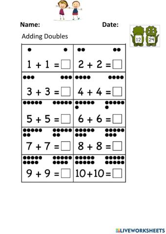 Adding Doubles