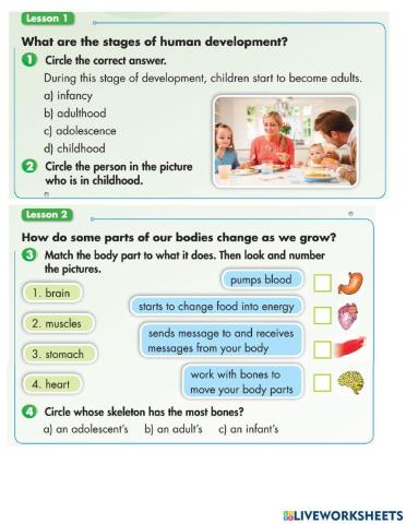 Body and growth review