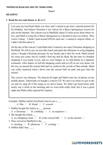 Unit 7 Elementary English Files 2