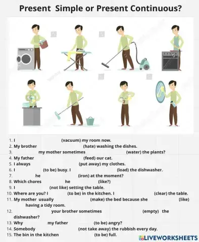 Present simple vs Present continuous