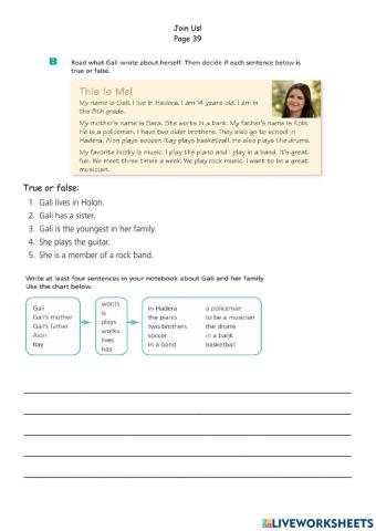 Join us - this is me