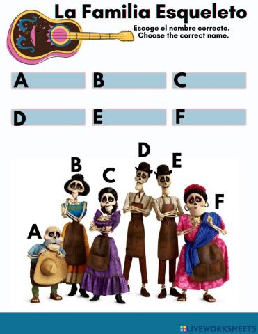 La Familia Esqueleto