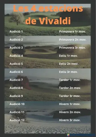 Les quatre estacions de Vivaldi