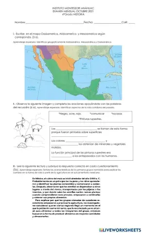 Evaluación Historia