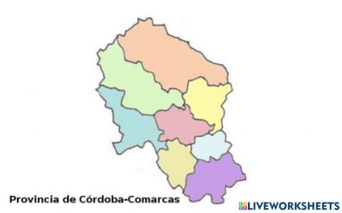 Comarcas córdoba