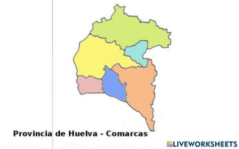 Comarcas huelva