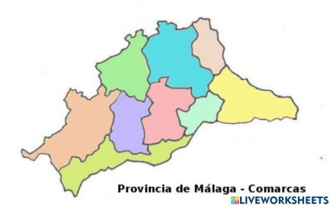 Comarcas málaga