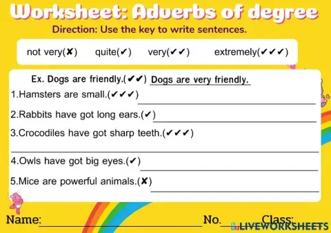 Adverbs of Degree