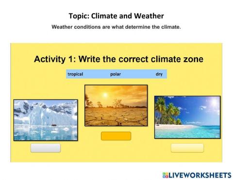Climate and Weather