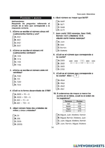 Pruebas formativas de gobierno feb marzo