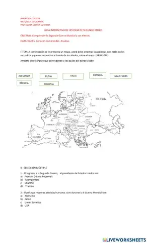 Guía de la segunda guerra mundial