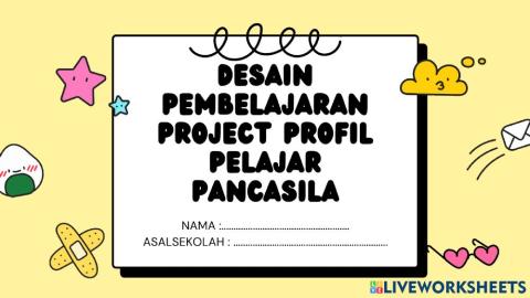 Lk project profil pelajar pancasila