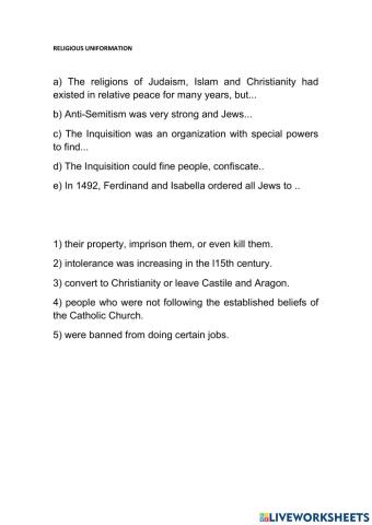 Catholic monarchs' religious policy