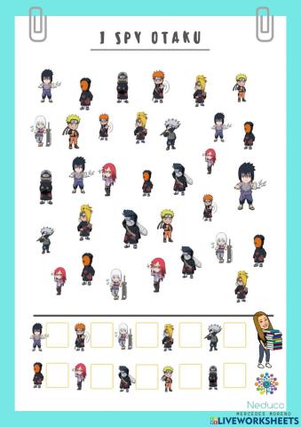 I Spy Naruto