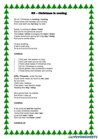 R5 – Christmas is coming