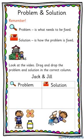 Story Elements - Problem and Solution