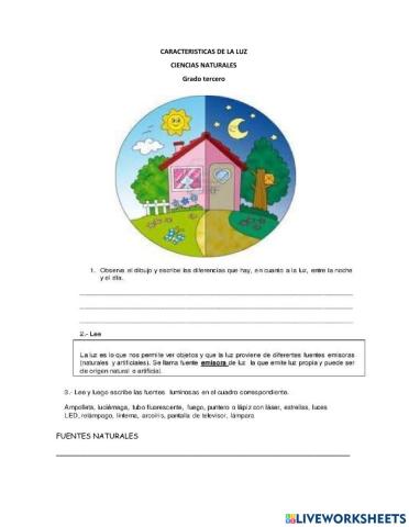 Propiedades de la luz