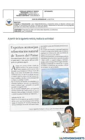 Partes de una noticia