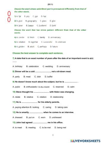 Mid-term test garde 11