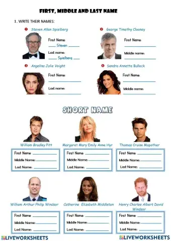 Introducing yourself