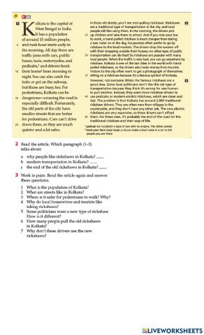 Testing reading tutorial