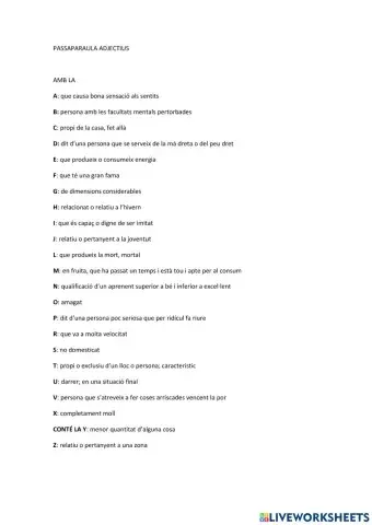 Passaparaula adjectius-2
