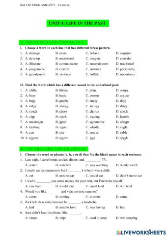 English 9-unit4-grammar