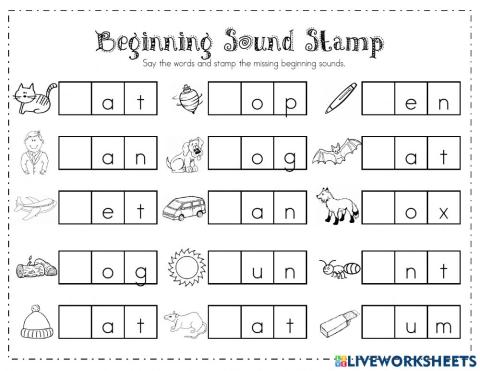 Beginning Sounds