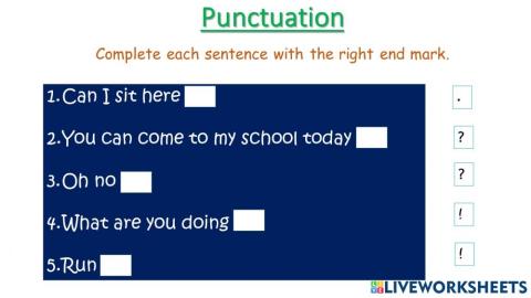 Punctuation