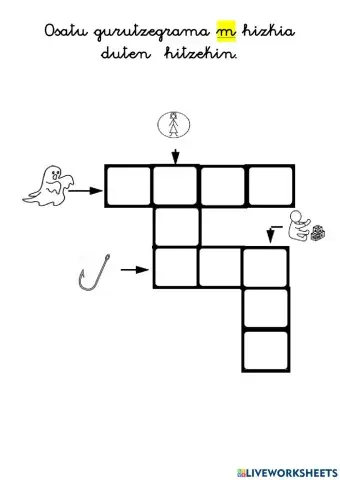 M hizkiaren gurutzegrama