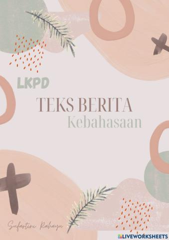 Menelaah Teks Berita