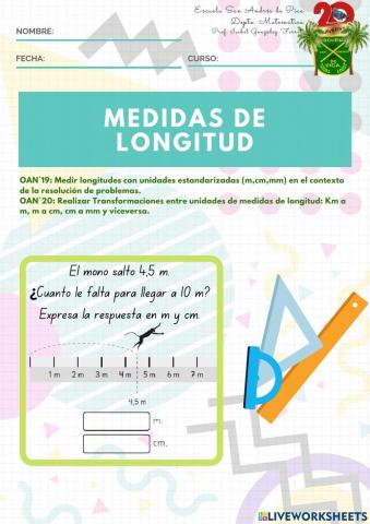 Medidas de Longitud