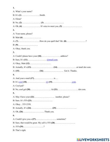 Ket 1 listening unit 1 lis1