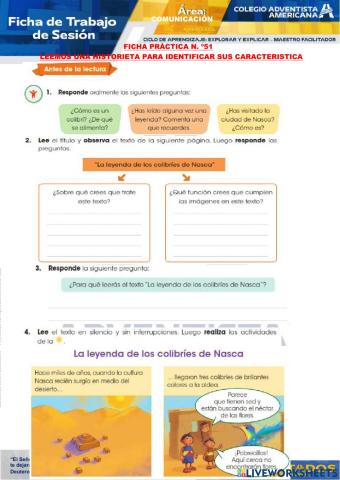 Leemos una historieta